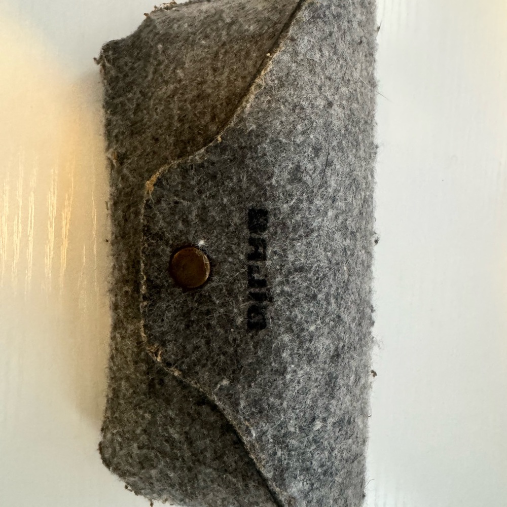 Gray Glasses Case